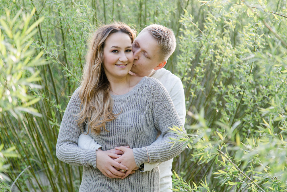 Paarshooting am Elbstrand Blankenese